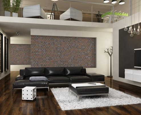 Клинкерная плитка Feldhaus Klinker Accudo R721NF14 cerasi maritim 240х71х14 мм плоский элемент рис 5
