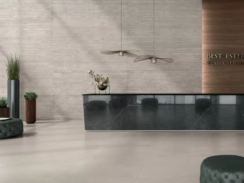 Керамогранит Kerlite Cement Project Color-20 cem 3000х1000х5,5 мм рядовая плитка EK7CP60 рис 3
