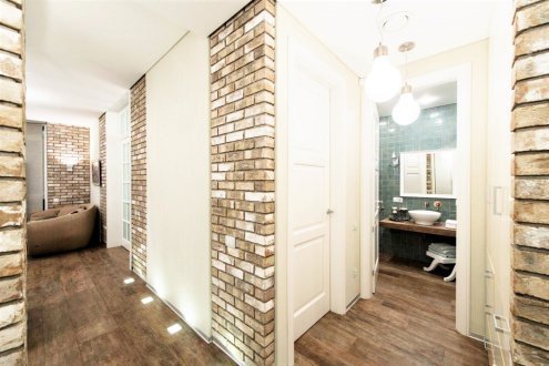 Искусственный камень плоский White Hills Терамо Брик 2 361-10 бежевый рис 2
