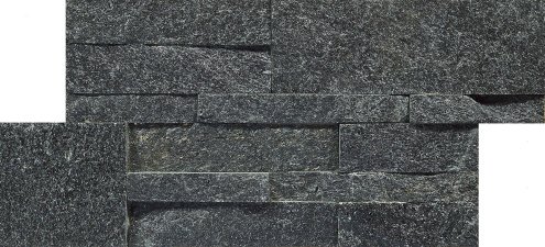Натуральный камень кварцит Pharaon черный 350х180х15-20 мм рис 13