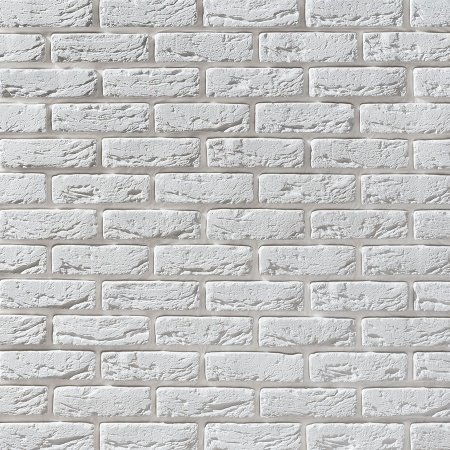 Искусственный камень плоский Leonardo Stone Руан 100 белый рис 1