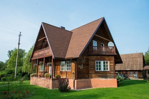 Гибкая битумная черепица гонт Shinglas Кантри аризона гранулят 1000х335-338 мм рис 2