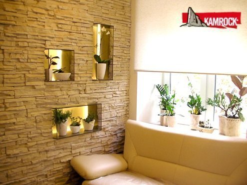 Искусственный камень угловой Kamrock Скалистая гора 52032 белый рис 3