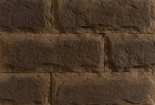 Искусственный камень угловой Leonardo Stone Турин 370/длина 7,4х17,6см коричневый рис 1