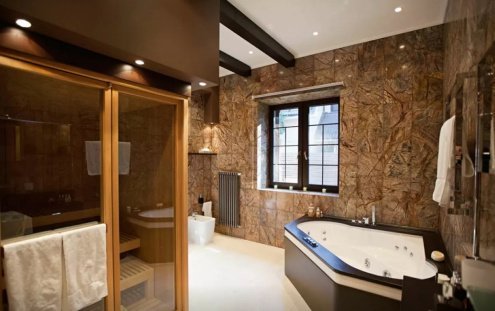 Натуральный камень мрамор полированный bidasar brown 600х600х20 мм рис 2