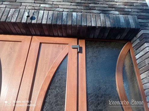 Искусственный камень плоский Leonardo Stone Лондон 465 коричневый рис 4