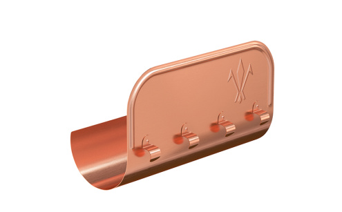 Ограничитель перелива прямой Aquasystem Classic 125/90 мм рис 1