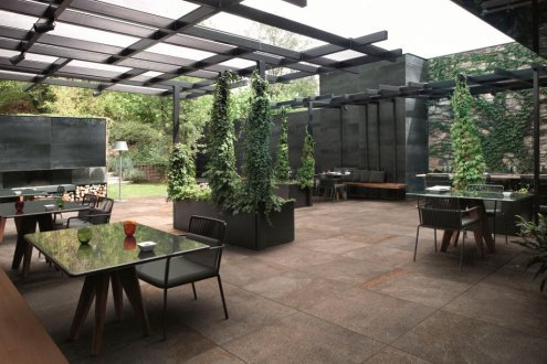 Керамогранит Italon District X2 Emerald матовая, структурная, ректификат 600х600х20мм рядовая плитка 610010000848 рис 3