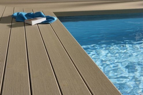 Террасная доска Terradeck Eco, односторонний профиль, шлифованная, размер: 155*28*6000мм, цвет: натур рис 4