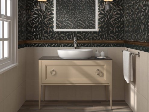 Керамическая плитка Kerama Marazzi Гинардо черный матовая 600х300х9мм декор OS/C10/11037R рис 3