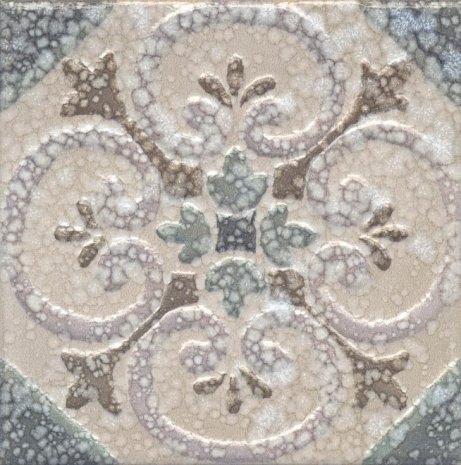 Керамическая плитка Kerama Marazzi Барио орнамент матовая 150х150х6,9мм декор DD/B32/17023 рис 1