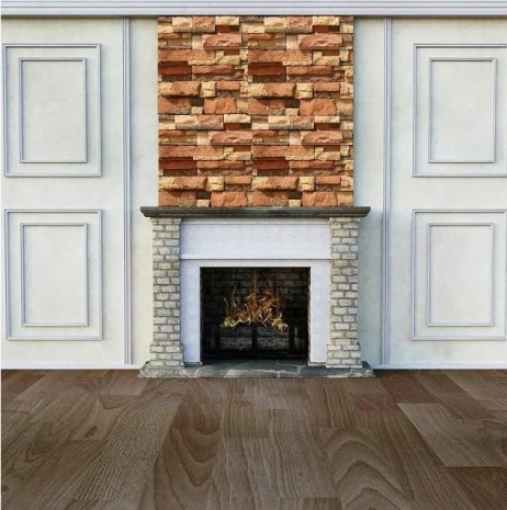 Искусственный камень плоский White Hills Уайт Клиффс 150-50 красный рис 4