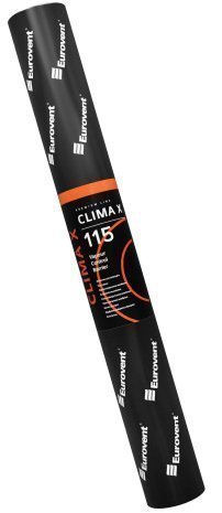 Пароизоляционная мембрана Eurovent Clima X 115 г/м2 50х1,5 м белый/белый рис 2