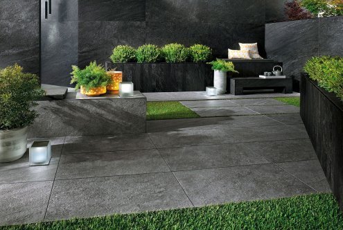 Керамогранит Paradyz Minster Black структурированная 900х600х20мм рядовая плитка - рис 2