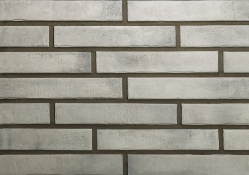 Искусственный камень плоский Lifebrick Лонг 482 серый рис 1