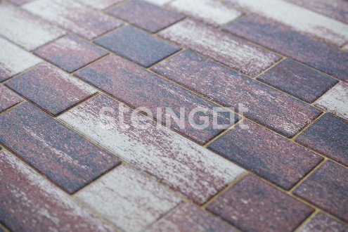 Тротуарная плитка Steingot Премиум Маринталь аметист частичный прокрас 360/280/180/140х120х60 мм рис 1