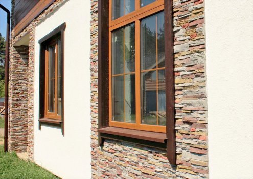 Искусственный камень плоский White Hills Зендлэнд 241-10 коричневый рис 5