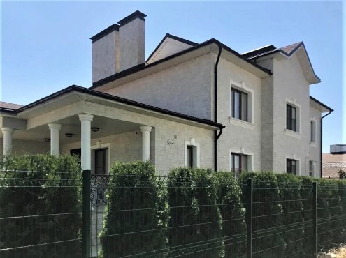 Искусственный камень плоский Betolit Мадридский 1210 серый рис 3