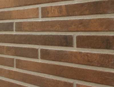 Керамическая плитка Kerastep Long Brick EK1038 138 Amber 500х40х11 мм рядовая рис 2