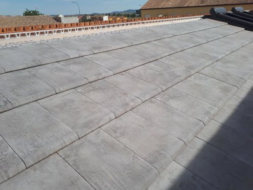 Керамическая черепица рядовая Tejas Borja Flat-5XL sidney graphite  ангоб 510х457 мм рис 2