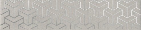 Керамическая плитка Kerama Marazzi Ломбардиа серый матовая 250х54х8мм бордюр AD/B569/6398 рис 1
