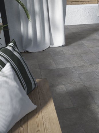 Керамогранит Paradyz Optimal Grafit ретифицированная 1200х600х20мм рядовая плитка - рис 3