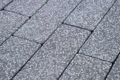 Тротуарная плитка Фабрика Готика Granite Плита Finerro суховязкий частичный прокрас 600х200х60 мм рис 1