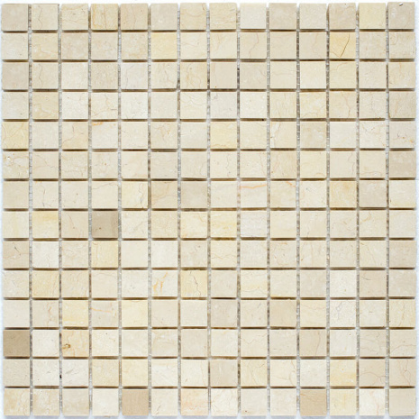 Мозаика из мрамора Caramelle Mosaic Wild Stone бежевый полированная 305х305х4 мм мозаика 21815 рис 1