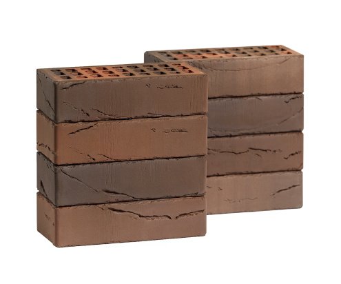 Кирпич облицовочный керамический Volgabrick М200 1 NF 250х120х65 таймыр флеш рельефный рис 2