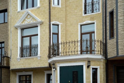 Искусственный камень плоский White Hills Йоркшир 405-20 бежевый рис 4