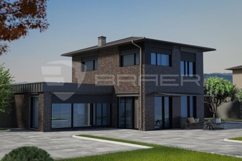 Кирпич керамический облицовочный Braer M150-M200 PRO 10.11 1 NF 250x120x65 рис 2