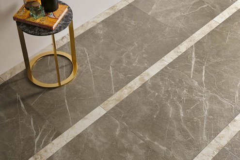 Керамогранит Atlas Concorde Supernova Stone Grey LASTRA матовая структурная ректификат 600х600х20 мм рядовая плитка 610010001166 рис 9