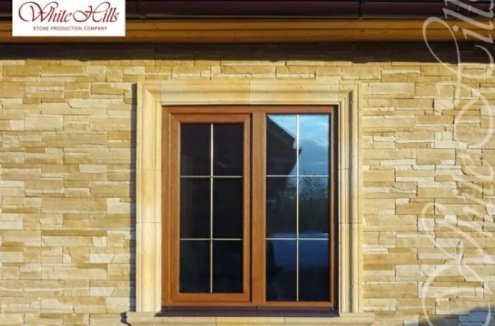 Искусственный камень плоский White Hills Каскад Рейндж 230-20 бежевый рис 3