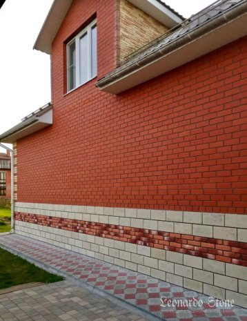 Искусственный камень плоский Leonardo Stone Форли 051 бежевый рис 2