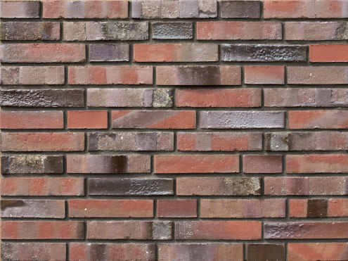 Кирпич ручной формовки Wittmunder Klinker Sortierung 68 М500 DF 240х115х52 мм под старину Bunt Eisenschmelz rustikal рис 1