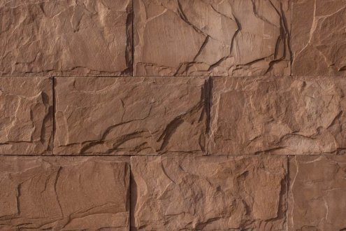 Искусственный камень плоский Eco Stone Денвер 07-06 коричневый рис 1