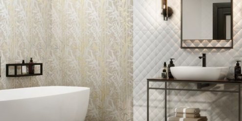 Керамическая плитка Kerama Marazzi Марсо белый структурная 600х300х9мм рядовая плитка 11132R рис 3