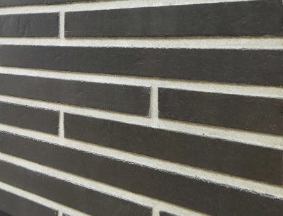 Керамическая плитка Kerastep Long Brick EK1049 149 Black 500х40х11 мм рядовая рис 4