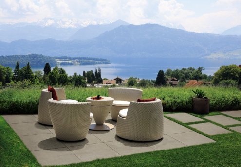 Керамогранит Atlas Concorde Cliff Beige Lastra матовая, гладкая, ректификат 600х600х20мм, рядовая плитка 610010000851 рис 14