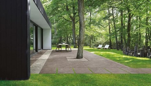 Керамогранит Atlas Concorde Cliff Grigio Lastra матовая, гладкая, ректификат 600х600х20мм, рядовая плитка 610010000852 рис 5