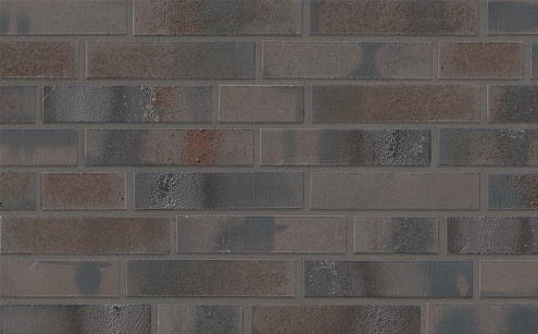 Клинкерная плитка Stroeher Brickwerk 8140 652 moorbraun 240х52х12 мм плоский элемент рис 1