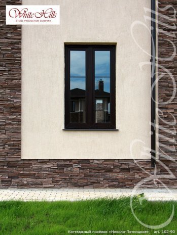 Искусственный камень плоский White Hills Кросс Фелл 102-90 коричневый рис 9