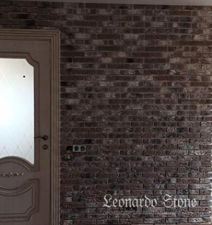 Искусственный камень плоский Leonardo Stone Пьемонт 403 коричневый рис 3