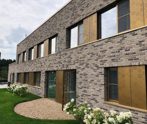 Искусственный камень плоский White Hills Тироль Брик 394-60 коричневый рис 2