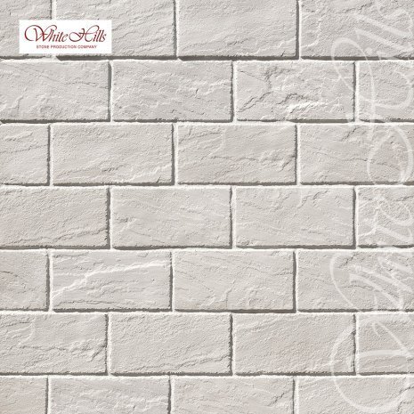 Искусственный камень плоский White Hills Тибур 515-00 белый рис 1