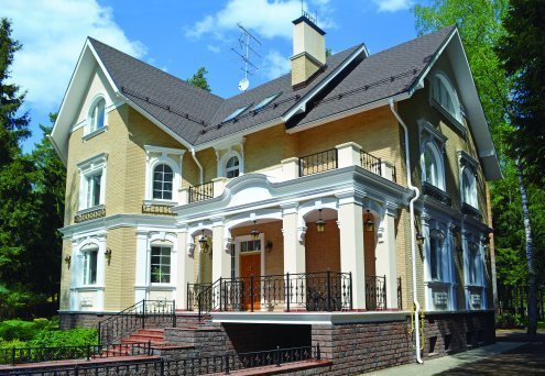 Искусственный камень плоский White Hills Терамо Брик 352-10 бежевый рис 2