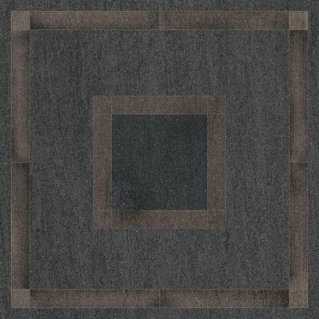 Керамогранит Kerama Marazzi Базальто коричневый матовая 800х800х11мм декор DL842200R/D рис 1