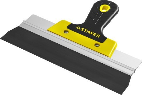 Шпатель фасадный STAYER ProFlat, анодированный, 250мм, 2к ручка арт.10045-25 рис 1