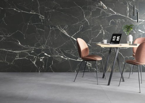Керамогранит Vitra SilkMarble Порто Неро матовая 1200х600х9 мм рядовая плитка K950299R0001VTSP рис 3