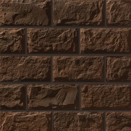 Искусственный камень плоский Leonardo Stone Бретань 360 коричневый рис 1